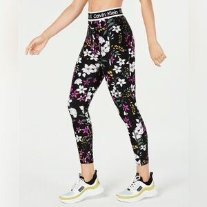 Calvin Klein Performance Women's Midnight Garden Printed Leggings